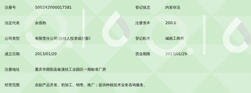 重慶禾金蕎農產品